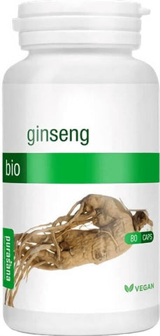 Ginseng - Ginseng Kapseln BIO 296 g (80 Stück) - PURASANA
