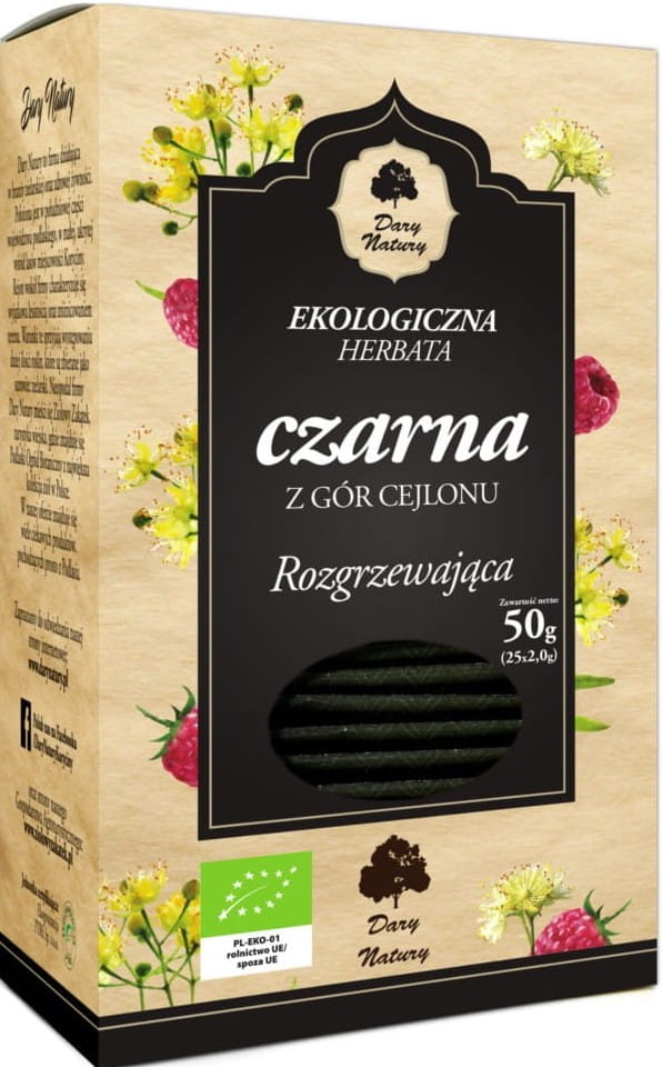 BIO wärmender Schwarztee (25 x 2 g) - GESCHENKE DER NATUR
