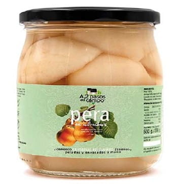 Glutenfreie Birnen in Reissirup BIO 550 g - A2 PASOS DEL CAMPO