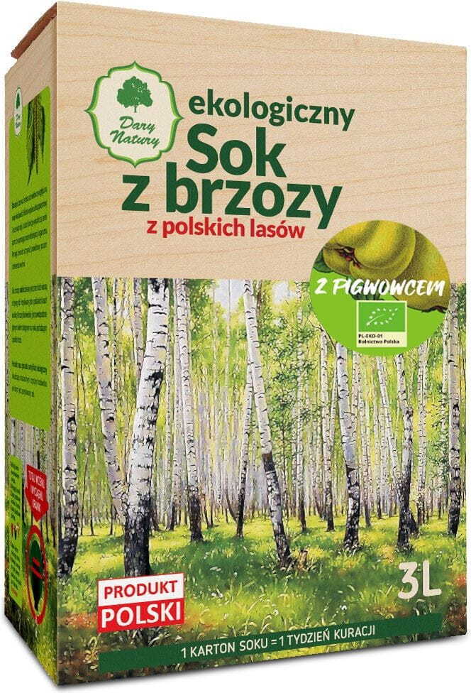 Birkensaft mit Quitte BIO 3 L - GESCHENKE DER NATUR