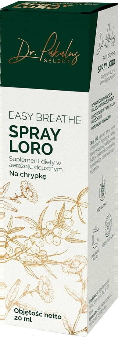 Loro Spray 20ml EASY BREATHE DR. PAKALNS