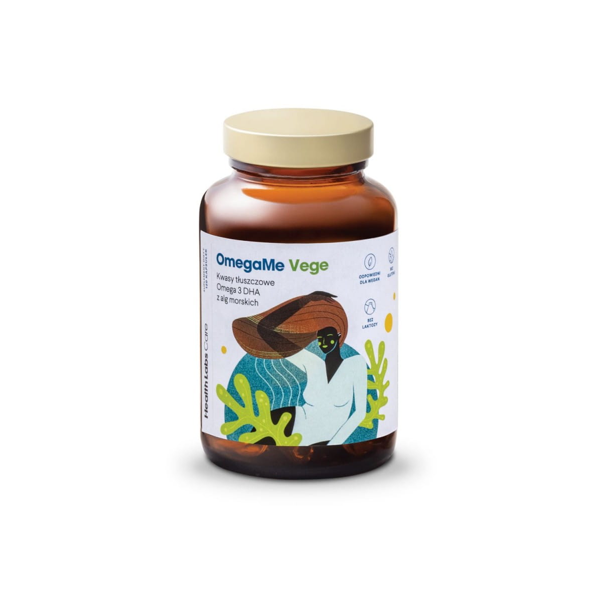 OMEGA-Fettsäuren - 3 aus Meeresalgen (Omega me vege) 60 Kapseln - HEALTH LABS