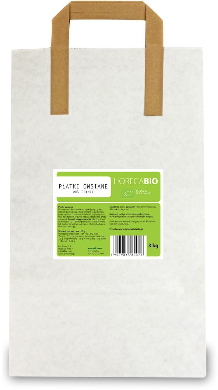 Haferflocken BIO 3 kg - HORECA