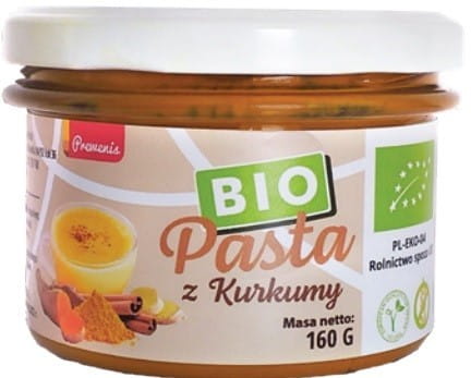 Kurkumapaste glutenfrei BIO 160 g PREWENIS