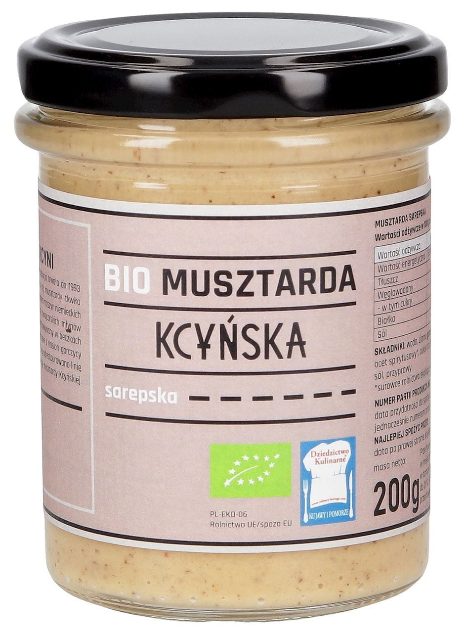 Sarepska Senf BIO 200 g - KCYŃSKA SENF