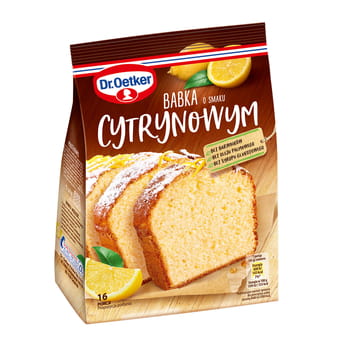 Cupcake mit Zitronengeschmack Dr. Oetker 375g