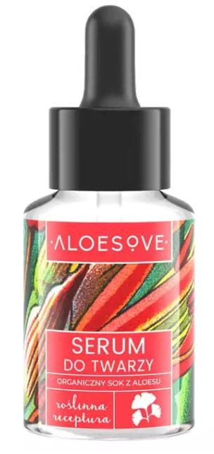 Gesichtsserum mit Bio-Aloe-Vera-Saft 30 ml - ALOESOVE