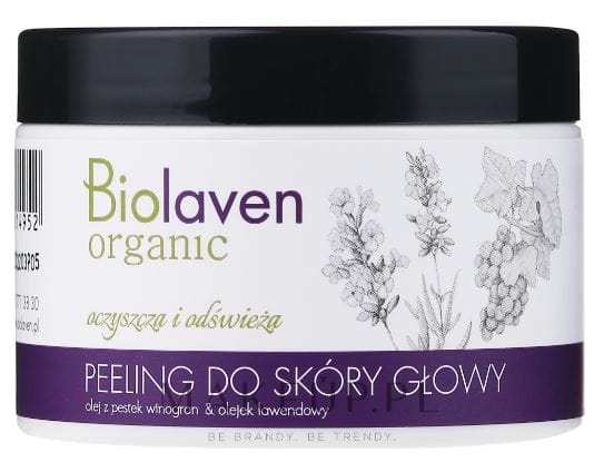 Kopfhautpeeling, Traubenkernöl und Lavendelöl 155 g - BIOLAVEN SYLVECO