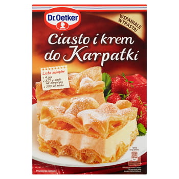 Karpatka-Kuchen und Sahne Dr. Oetker 380g