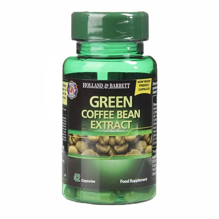 Extrakt aus grünen Kaffeebohnen 42 Kapseln HOLLAND & BARRETT