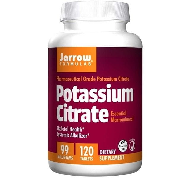 Kaliumcitrat 120 Tabletten JARROW FORMEL