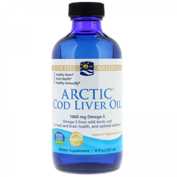 Lebertran aus arktischem Kabeljau 237 ml NORDIC NATURALS