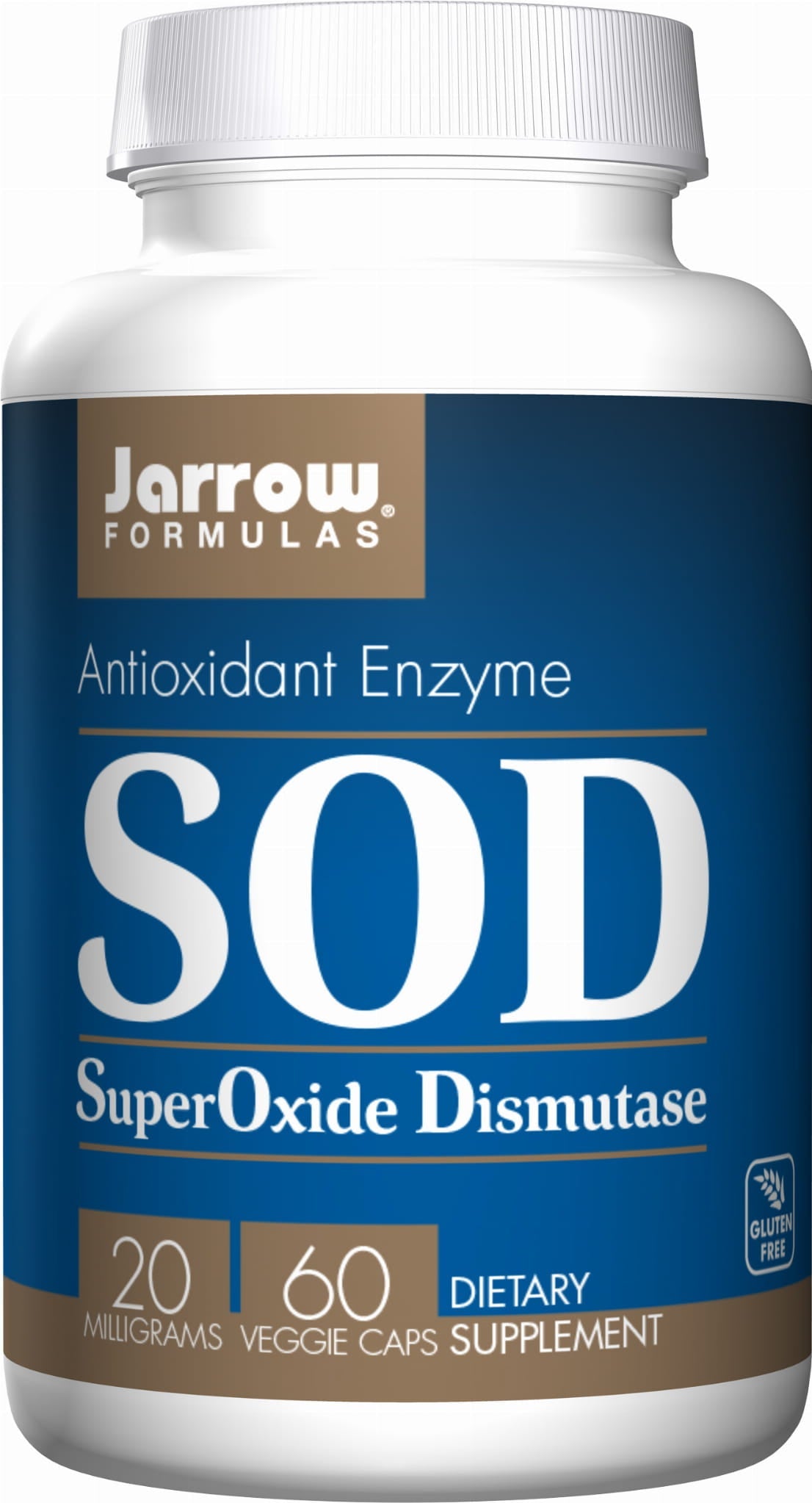 Sod-Superoxid-Dismutase 20 MG 60 Kapseln JARROW-FORMELN