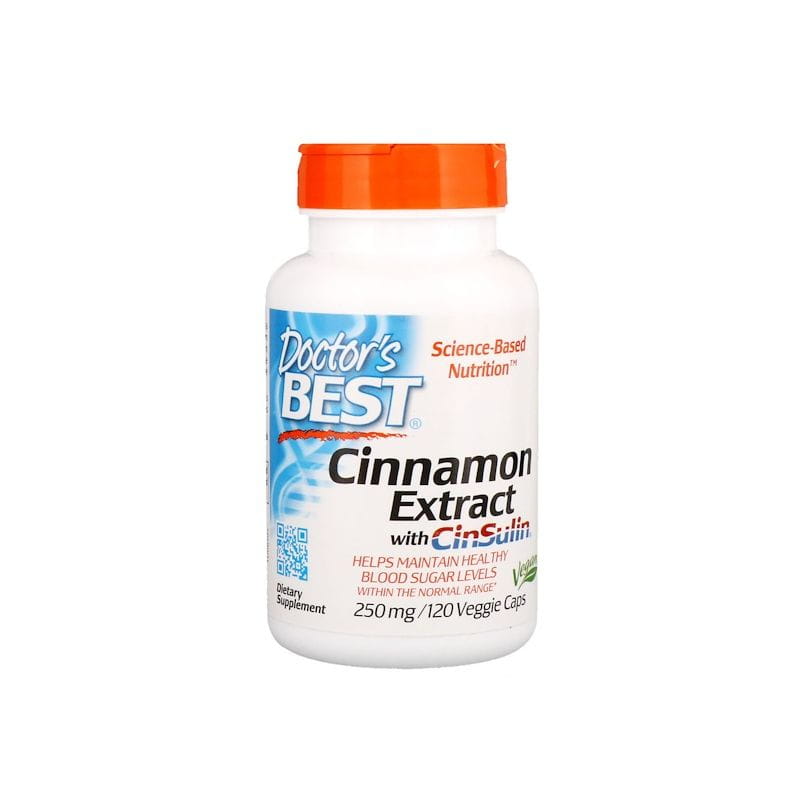 Zimt Zimtextrakt mit Cinsulin 120 Kapseln DOCTOR'S BEST