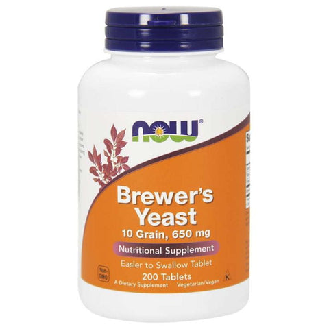 Bierhefe Bierhefe 650 MG 200 Tabletten NOW FOODS