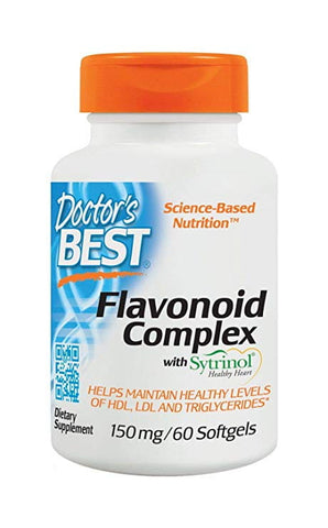 Flavonoid-Komplex mit Sytrinol komples flavonoidowy 150 MG 60 Kapseln DOCTOR'S BEST