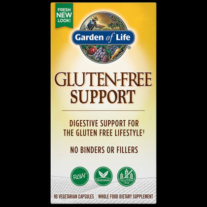 Rohglutenfreie Unterstützung 90 GARDEN OF LIFE Kapseln
