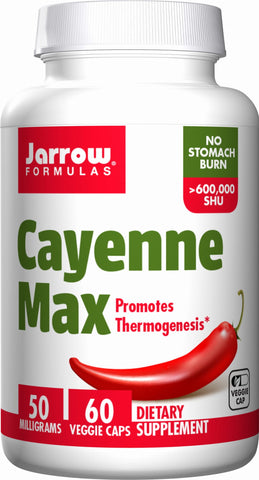 Cayenne max Cayennepfeffer 50 MG 60 Kapseln JARROW FORMELS