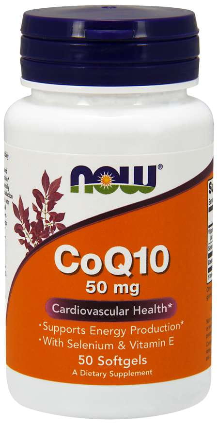 Coenzym Q10 50 Kapseln NOW FOODS