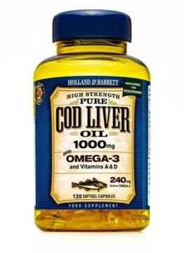 Lebertran 120 Kapseln HOLLAND & BARRETT