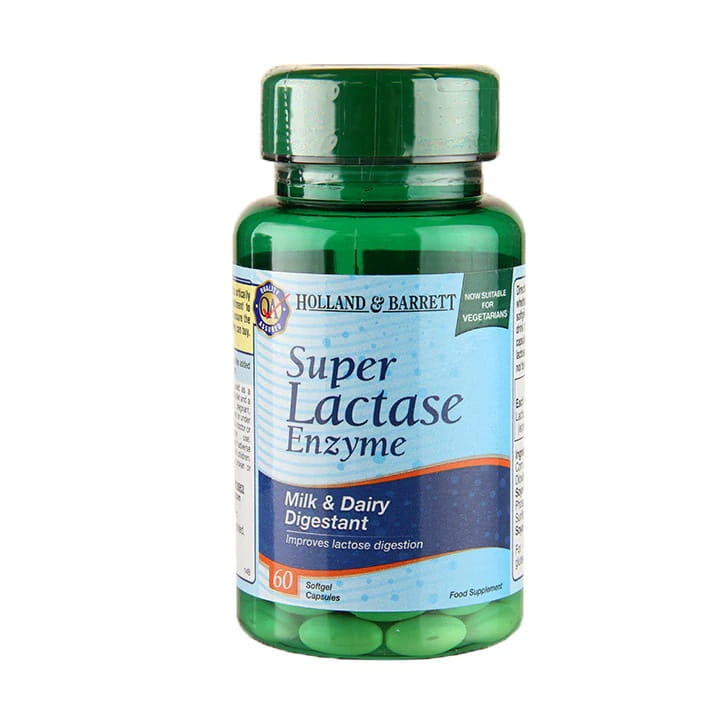 Superlaktase-Enzym 60 Kapseln HOLLAND & BARRETT