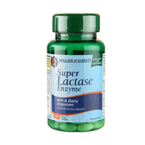 Superlaktase-Enzym 60 Kapseln HOLLAND & BARRETT