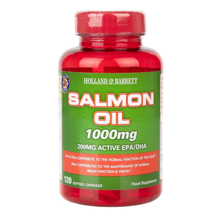 Lachsöl 1000 MG 120 Kapseln HOLLAND & BARRETT