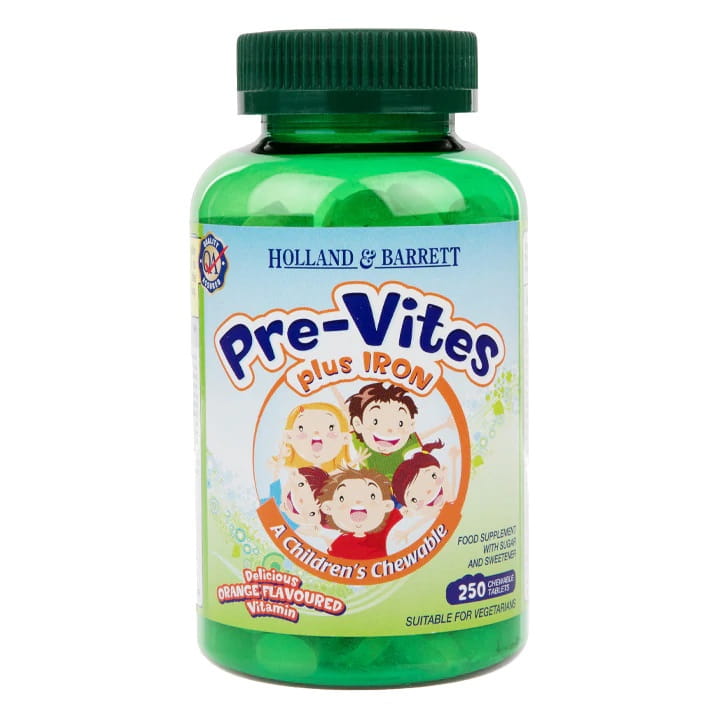 Prevites plus Eisen 250 Tabletten HOLLAND & BARRETT