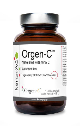 Natürliches Vitamin C orgenc 120 KENAY-Kapseln