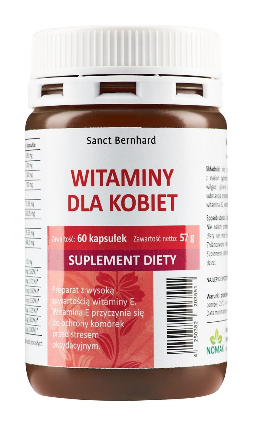 Vitamine für Frauen 60 Kapseln KRAUTERHAUS SANCT BERNHARD