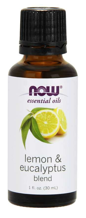 Zitronen-Eukalyptus-Mischung Zitronenöl Eukalyptusöl und Zitronengrasöl 30 ml NOW FOODS