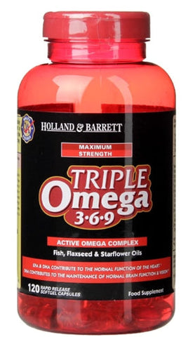 Triple OMEGA 369 120 Kapseln HOLLAND & BARRETT