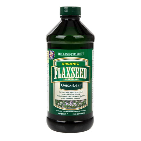 Öko-Leinöl 500 ml HOLLAND & BARRETT