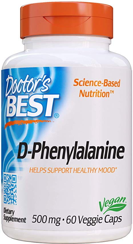 Dphenylalanin Dfentylalanin 500 MG 60 Kapseln DOCTOR'S BEST
