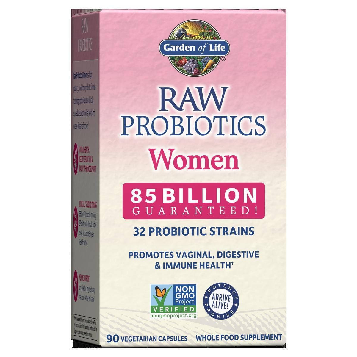 Raw probioTICs Frauen 90 Kapseln GARDEN OF LIFE