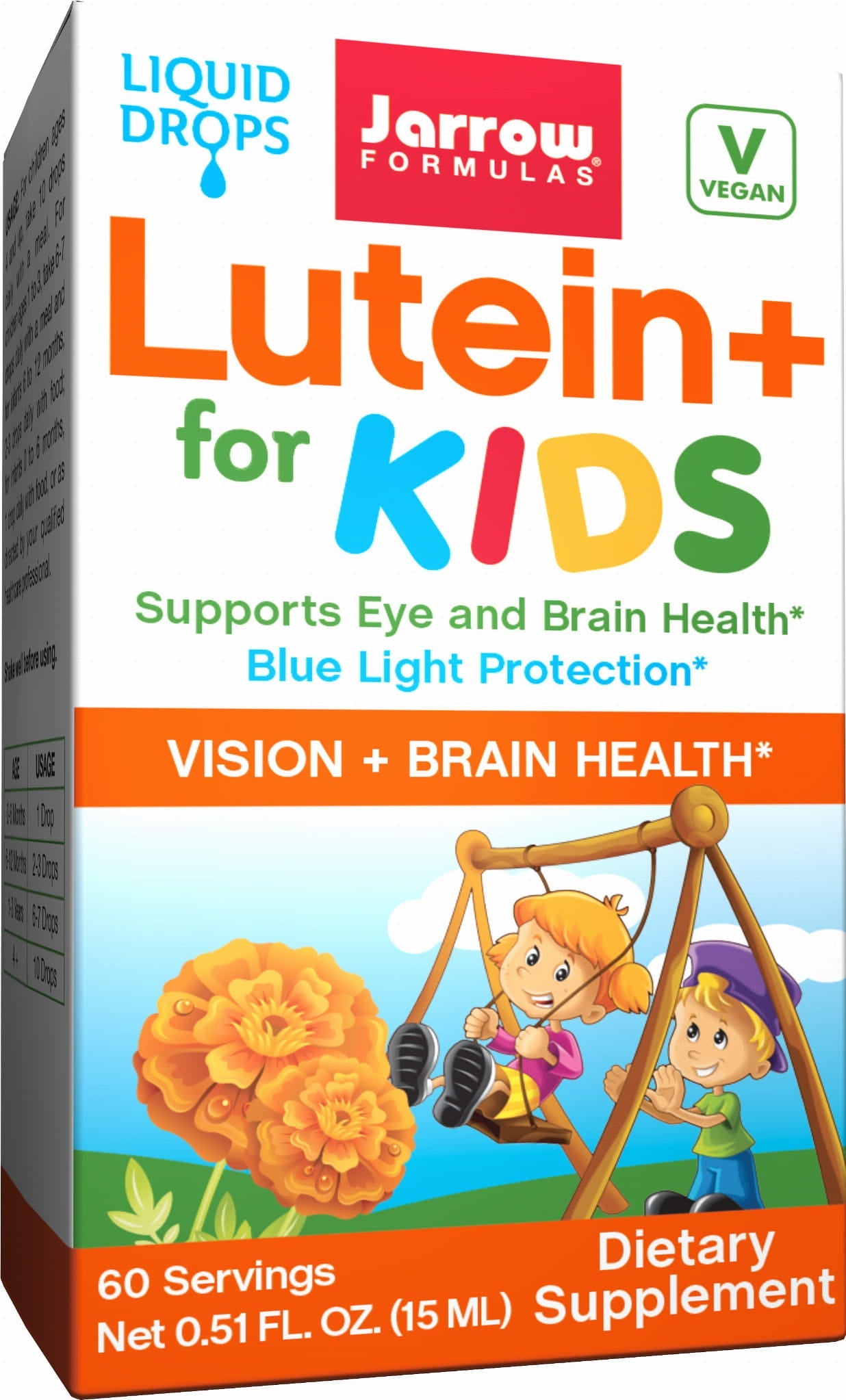 Luteini für Kinder Lutein und Zeaxanthin für Kinder 15 ml JARROW FORMULAS