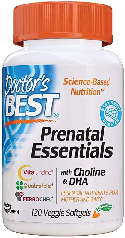 Prenatal Essentials Vitamine und Prenatal Minerals 120 DOCTOR'S BEST Kapseln
