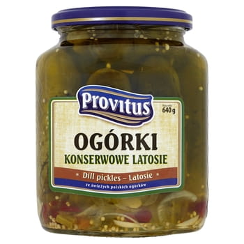 Eingelegte Gurken Sommer Provitus 640g