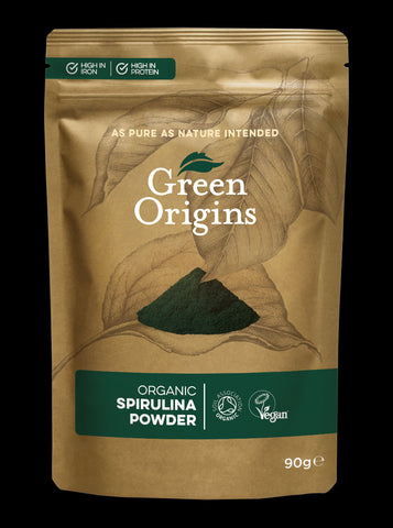 Bio-Spirulina-Pulver 90 g GRÜNER URSPRUNG