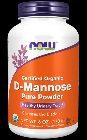 D - Mannose-Einfachzucker 170 g NOW FOODS