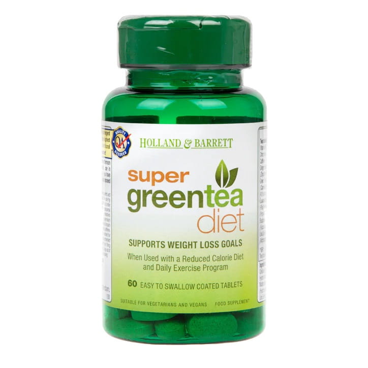 Super-Grüntee-Diät 60 Tabletten HOLLAND & BARRETT