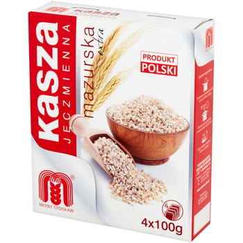 Masurische Gerstengrütze Młyny Stoisław 4x100g