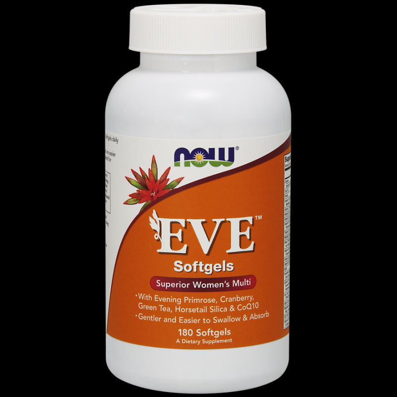 Eve Superior Womens Multi-Multivitamin und Mineralstoffe für Frauen Eve 180 Kapseln NOW FOODS