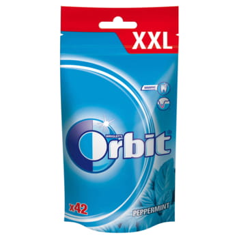 Orbit Pfefferminzgummis XXL 42 Wrigley-Dragees 58g