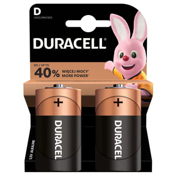 Duracell Alkalibatterien Typ D 2 Stk.