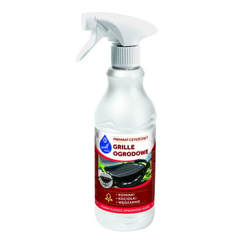 Vorbereitung zum Reinigen des Grills, der Räucherkammer und der Kessel Clean Garden 555 ml