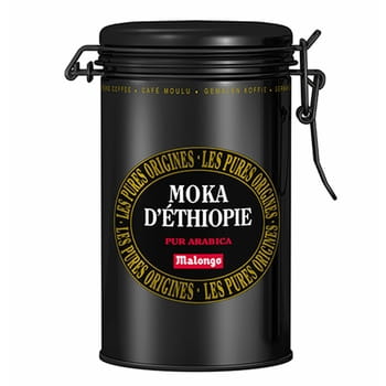 Gemahlener Kaffee Moka d'Ethiopie Malongo 250g