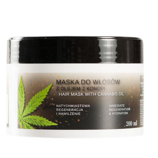 Haarmaske mit Hanföl 200 ml INDIA COSMETICS