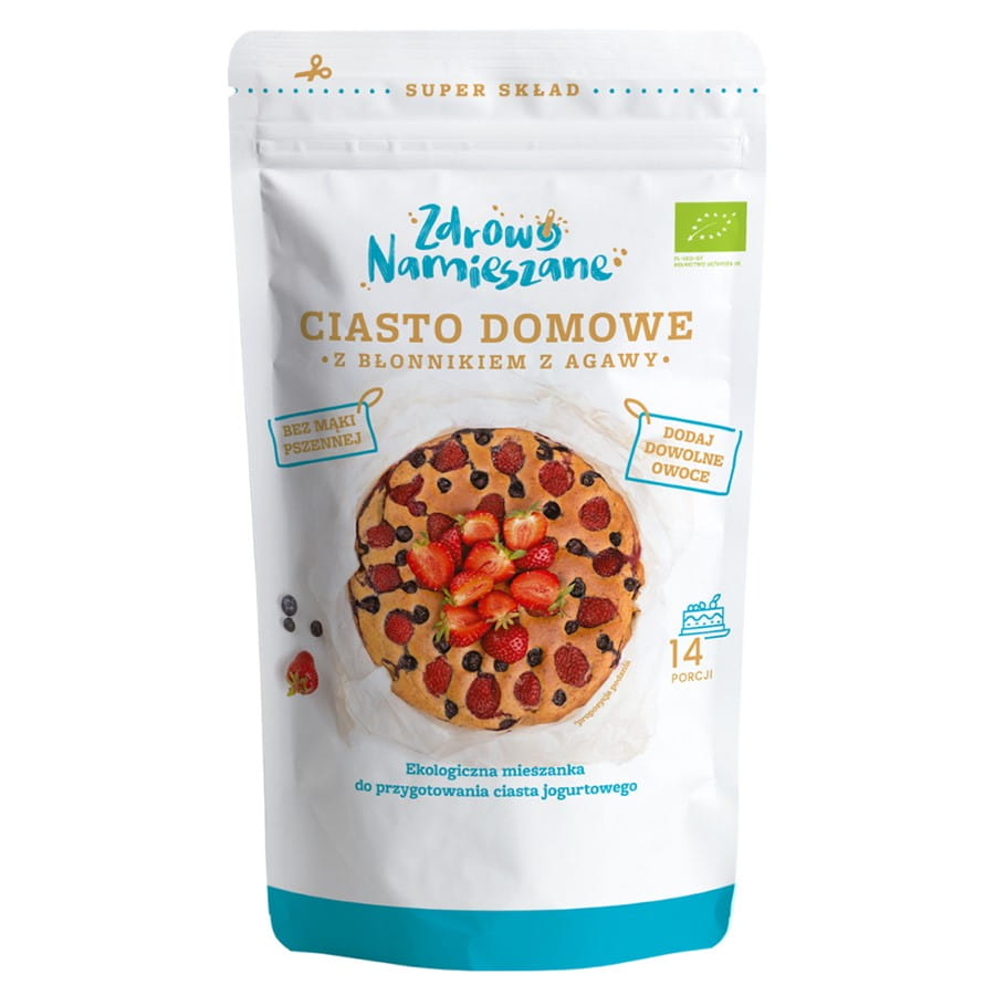 Hausgemachter Kuchen mit Agavenfaser BIO 300g GESUND GEMISCHT