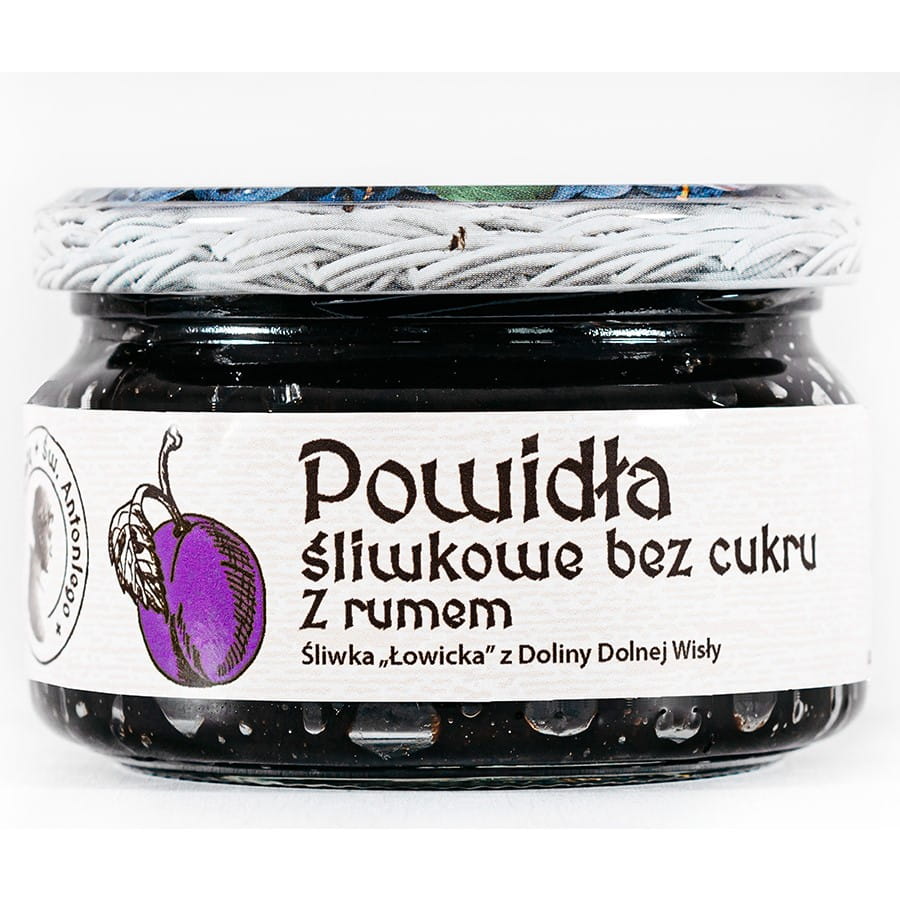 Pflaumenkonfitüre mit Rum 270g SPEZIALITÄTEN VON ST. Antonius